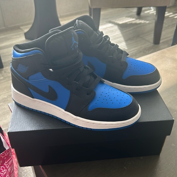 Air Jordan 1 MID black/royal blue-black-white - Picture 4 of 8
